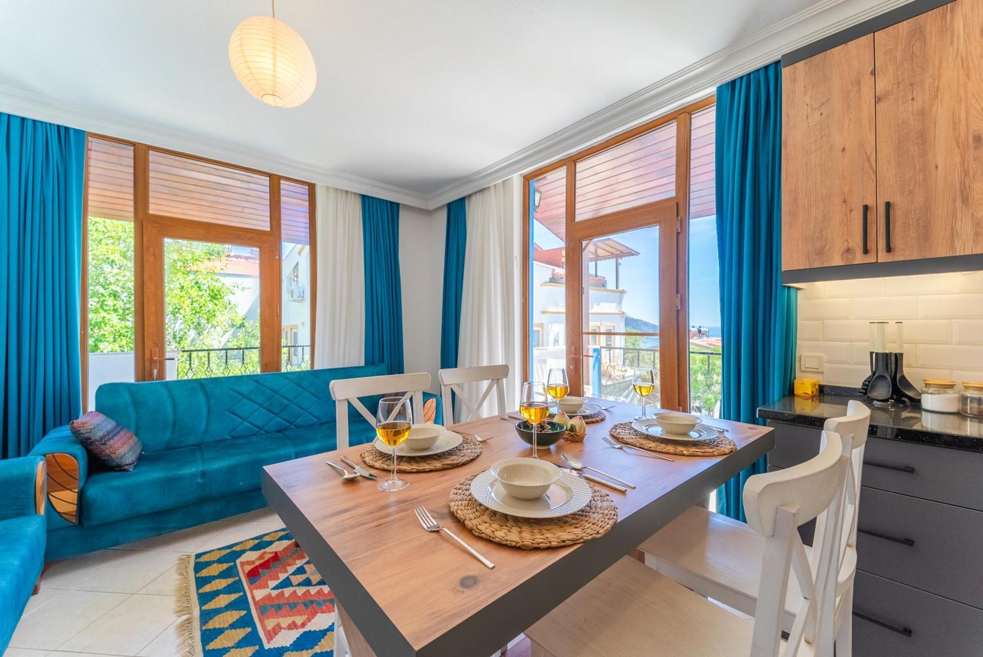 Pazar Apartments Калкан Екстериор снимка